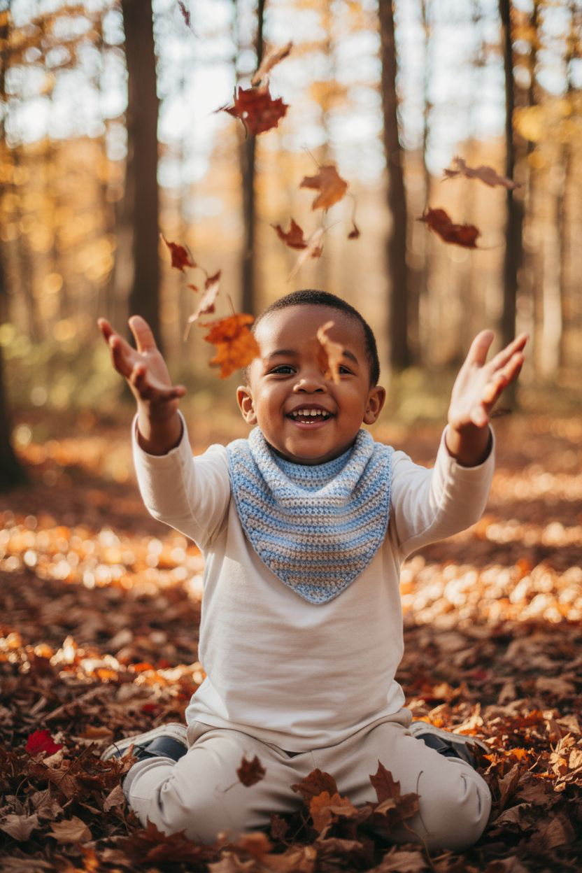 Dreieckstuch blaugrau