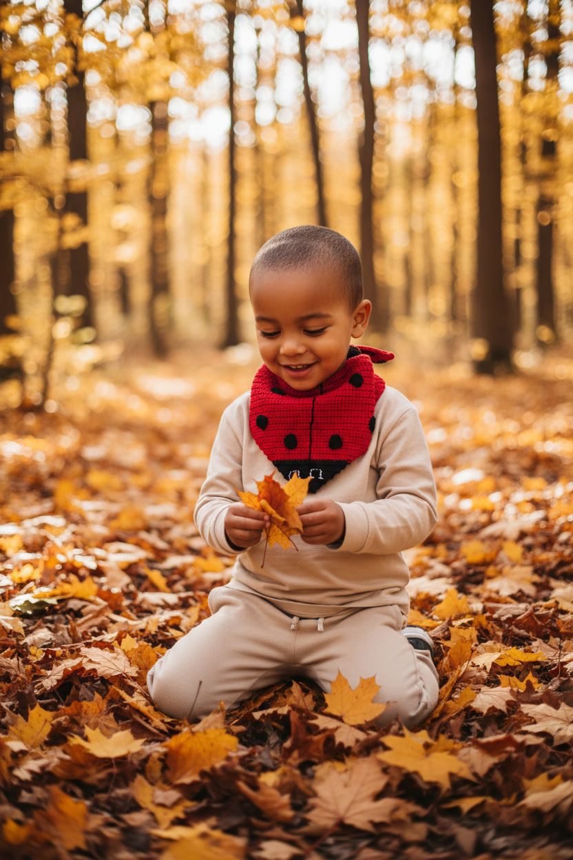 Dreieckstuch Marienkäfer