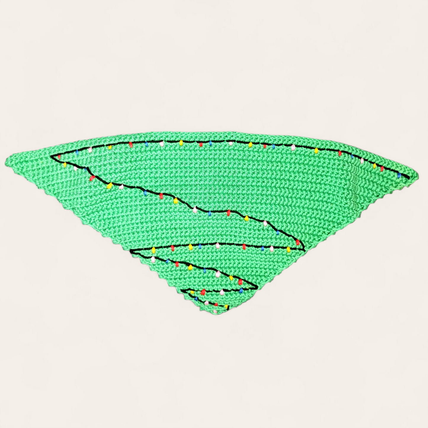 Dreieckstuch Lichterkette